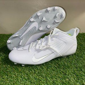Nike Alpha Huarache 8 Varsity LAX White Lacrosse Cleats CZ6558-100 Mens NEW